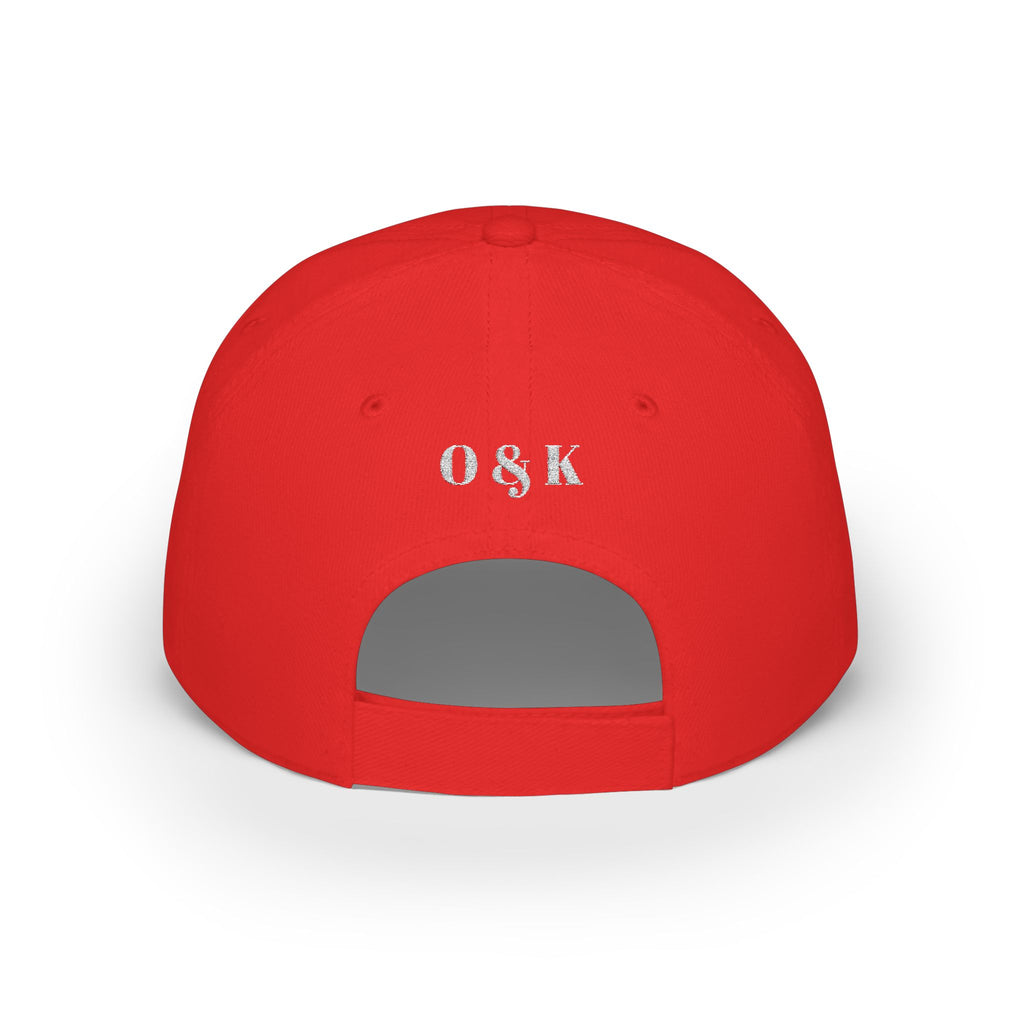 The House of O & K — Low Profile Embroidered Baseball Cap