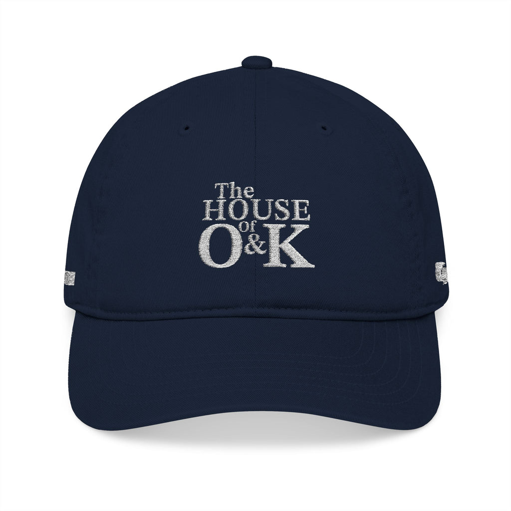 The House of O & K — Organic Embroidered Baseball Cap