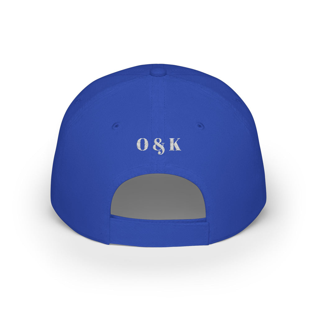The House of O & K — Low Profile Embroidered Baseball Cap