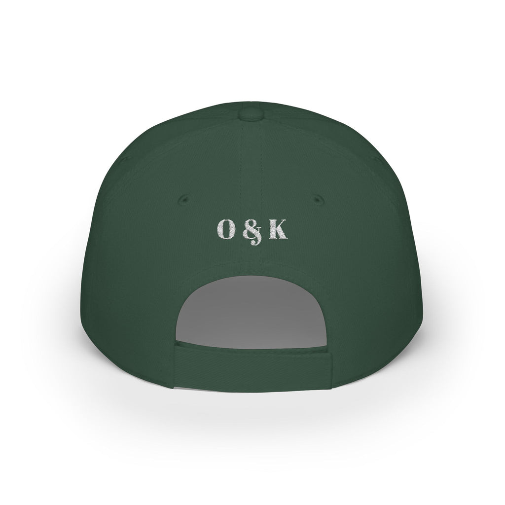 The House of O & K — Low Profile Embroidered Baseball Cap