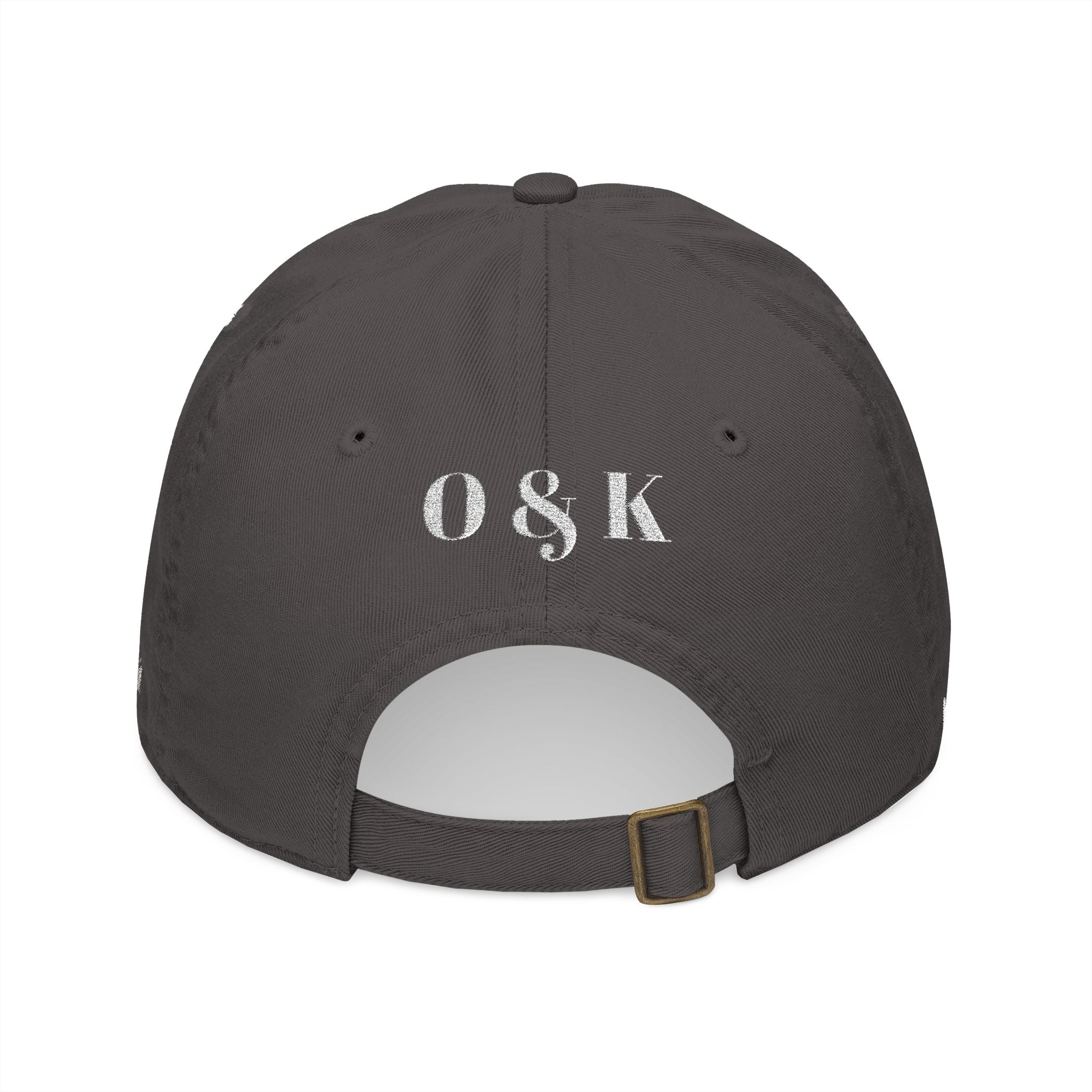The House of O & K — Organic Embroidered Baseball Cap
