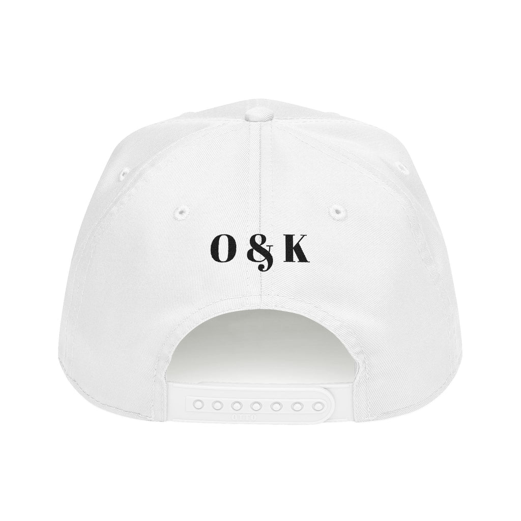 The House of O & K — Mid Profile Structured Embroidered Cap