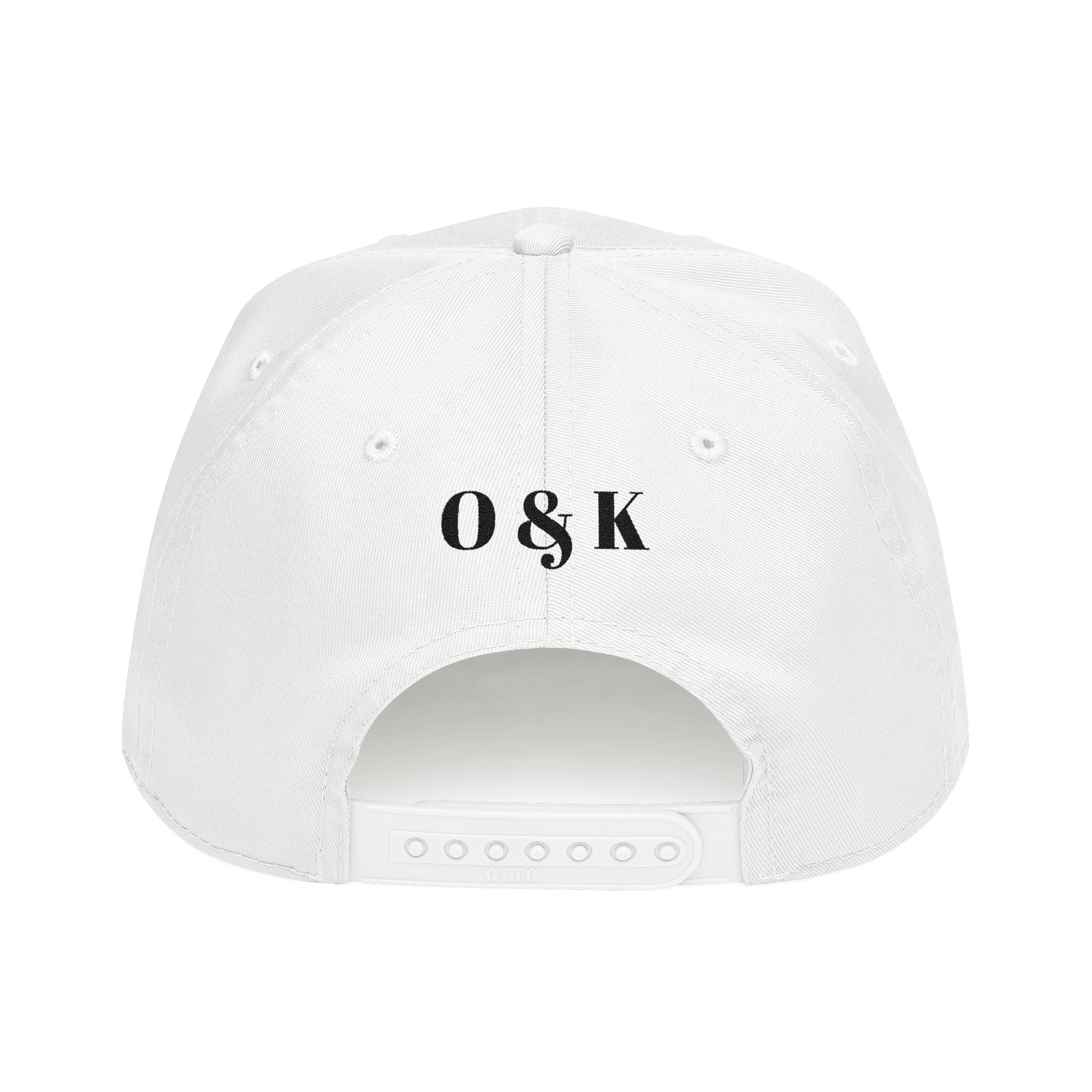 The House of O & K — Mid Profile Structured Embroidered Cap