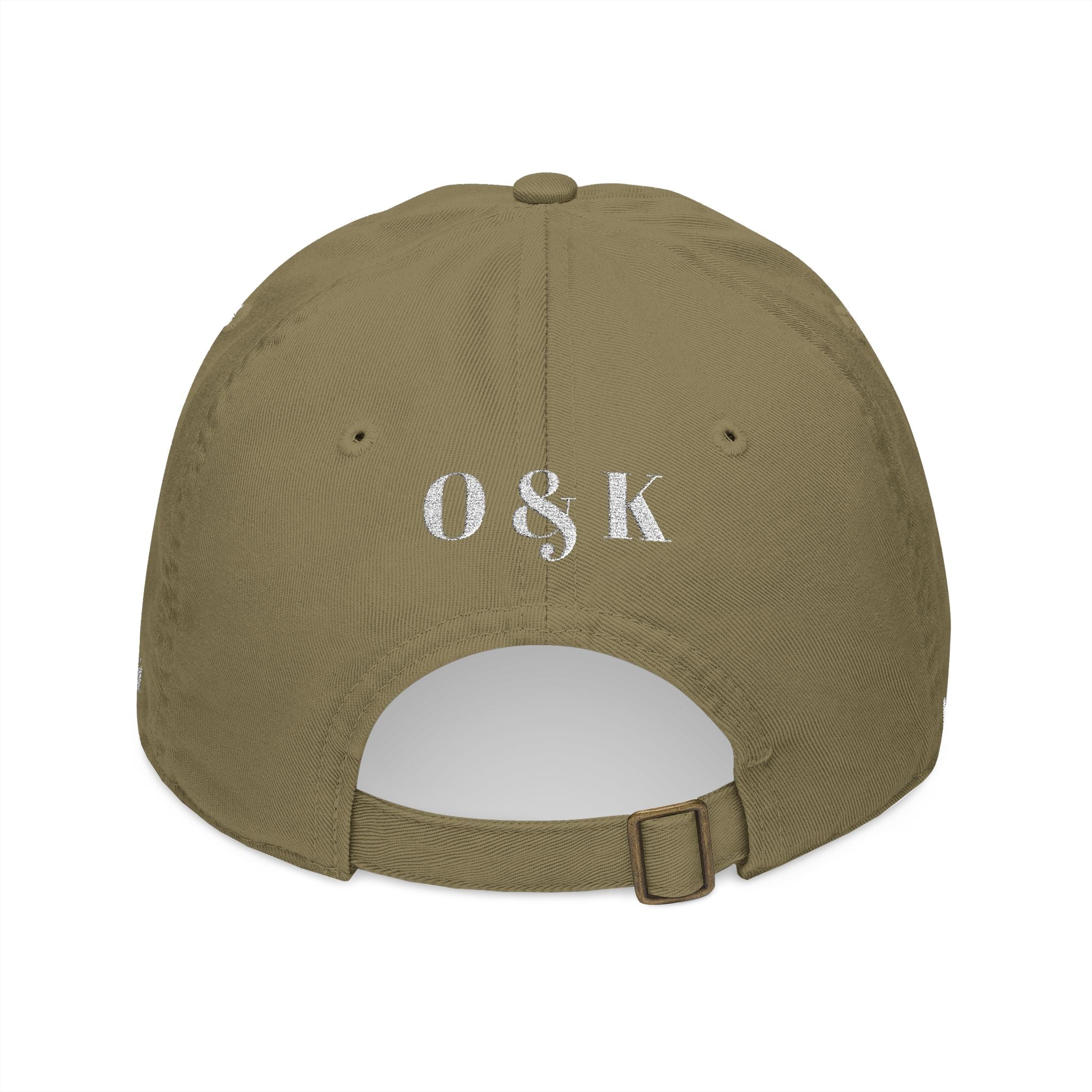 The House of O & K — Organic Embroidered Baseball Cap