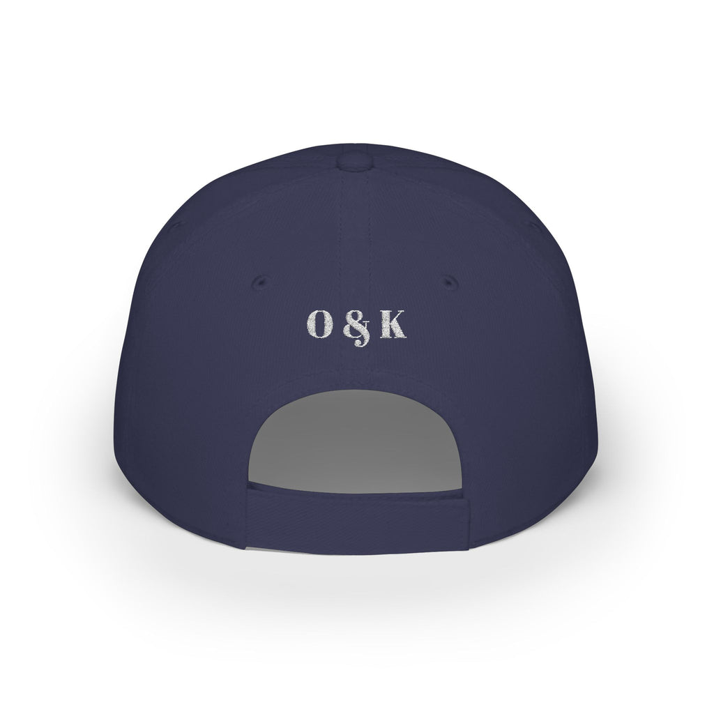 The House of O & K — Low Profile Embroidered Baseball Cap
