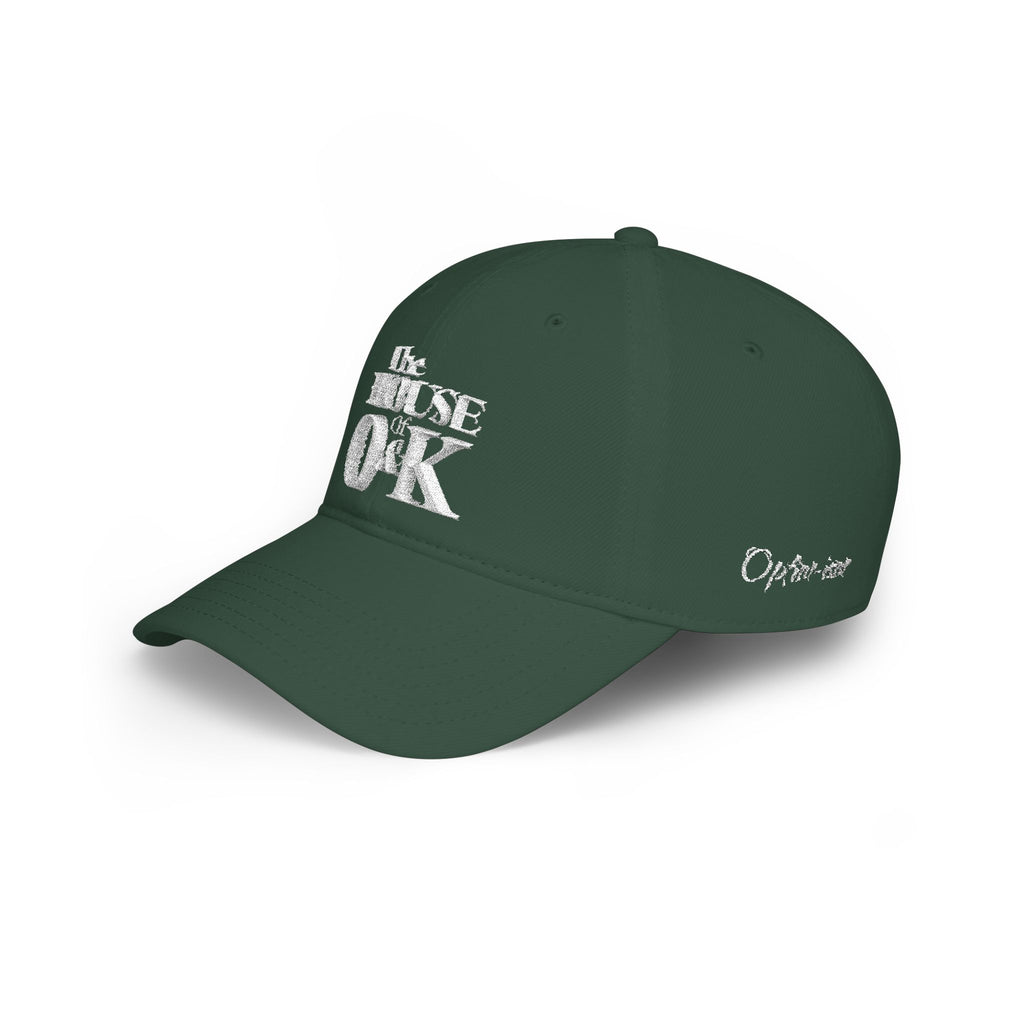 The House of O & K — Low Profile Embroidered Baseball Cap