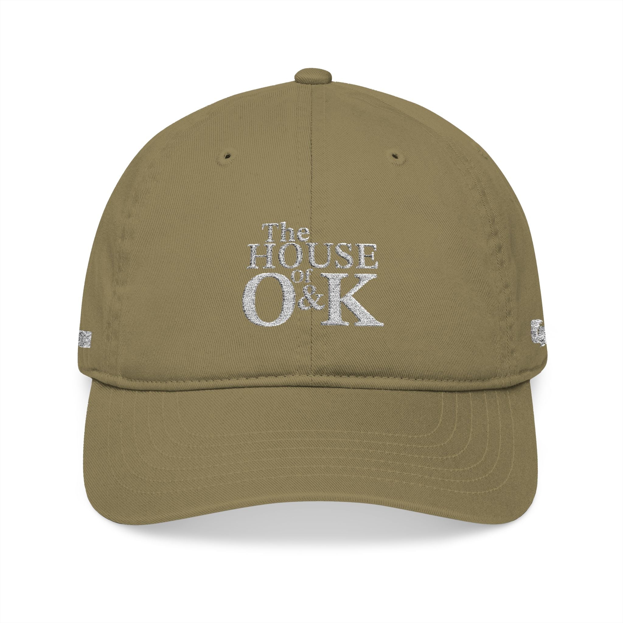 The House of O & K — Organic Embroidered Baseball Cap