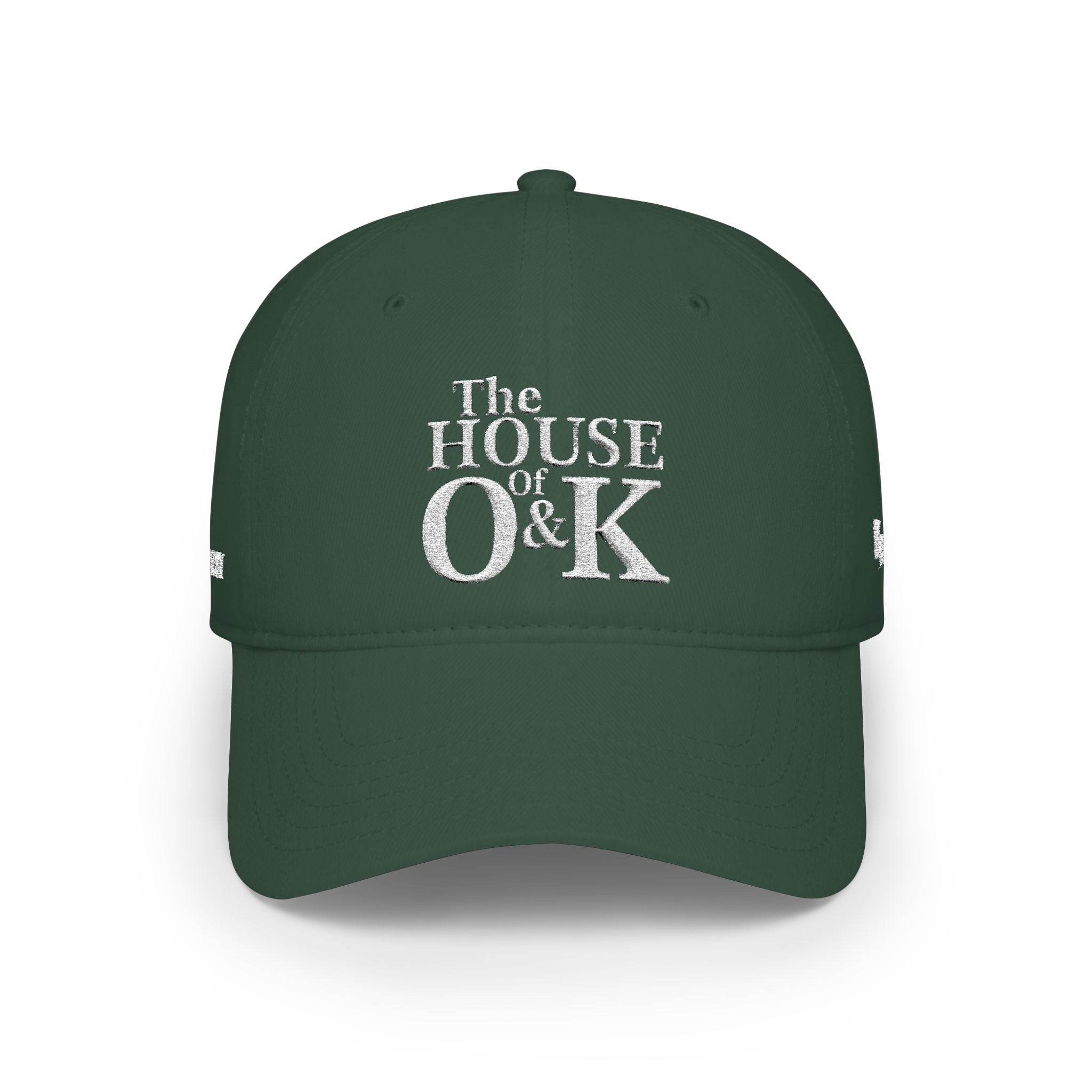 The House of O & K — Low Profile Embroidered Baseball Cap