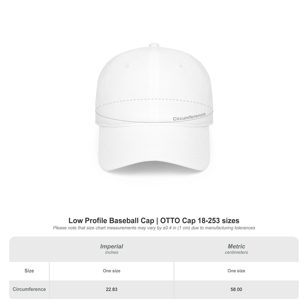 The House of O & K — Low Profile Embroidered Baseball Cap