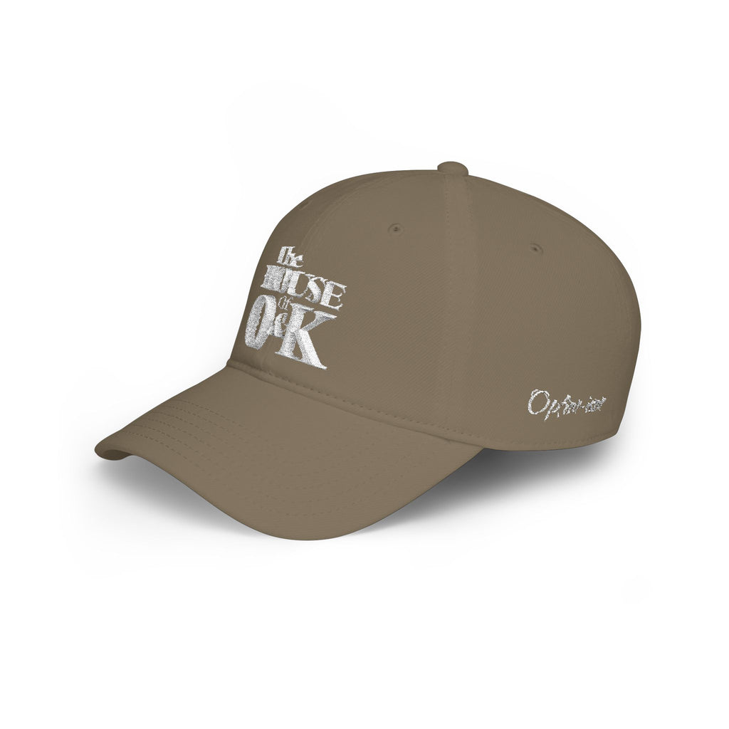The House of O & K — Low Profile Embroidered Baseball Cap