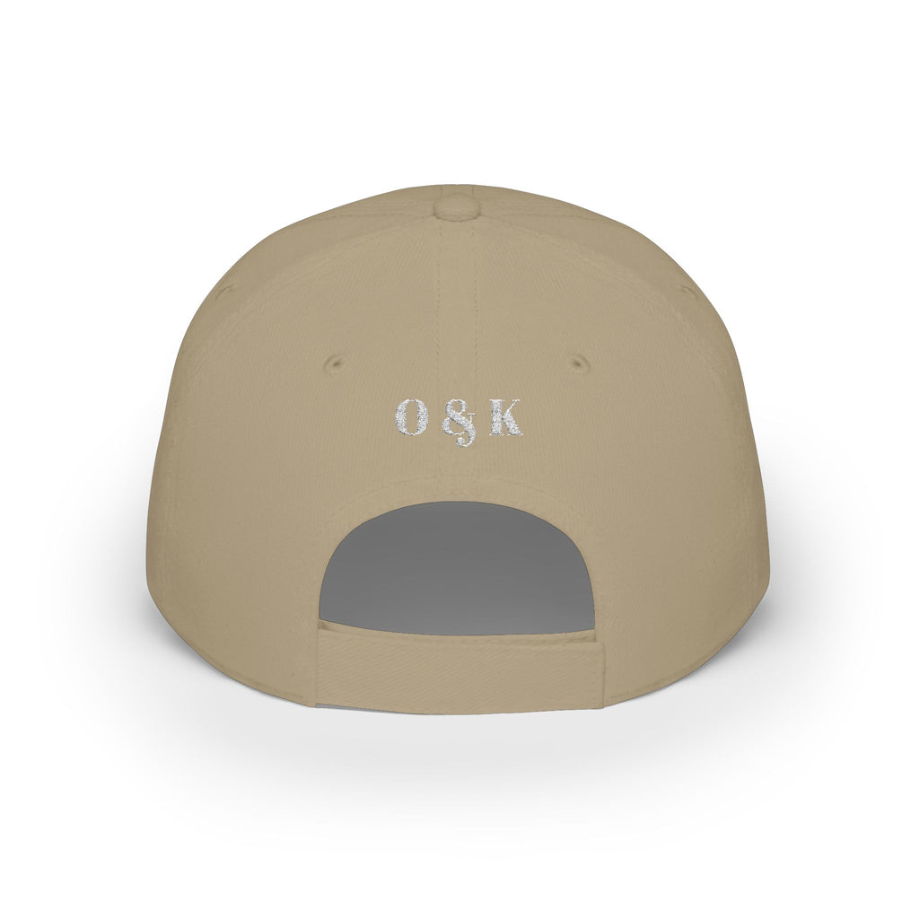 The House of O & K — Low Profile Embroidered Baseball Cap